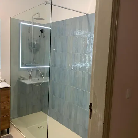 Blue House In With Sea View *