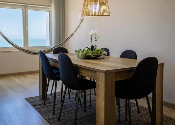 Blue House In With Sea View